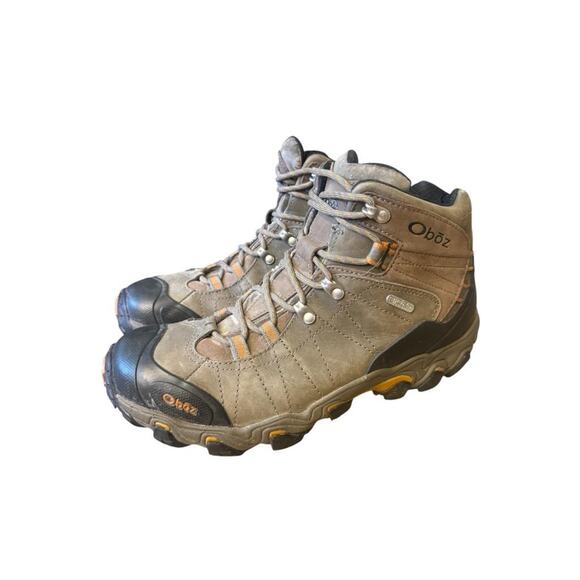 Oboz Bridger Waterproof Brown Leather Hiking Boot Men size 10.5 main image 4